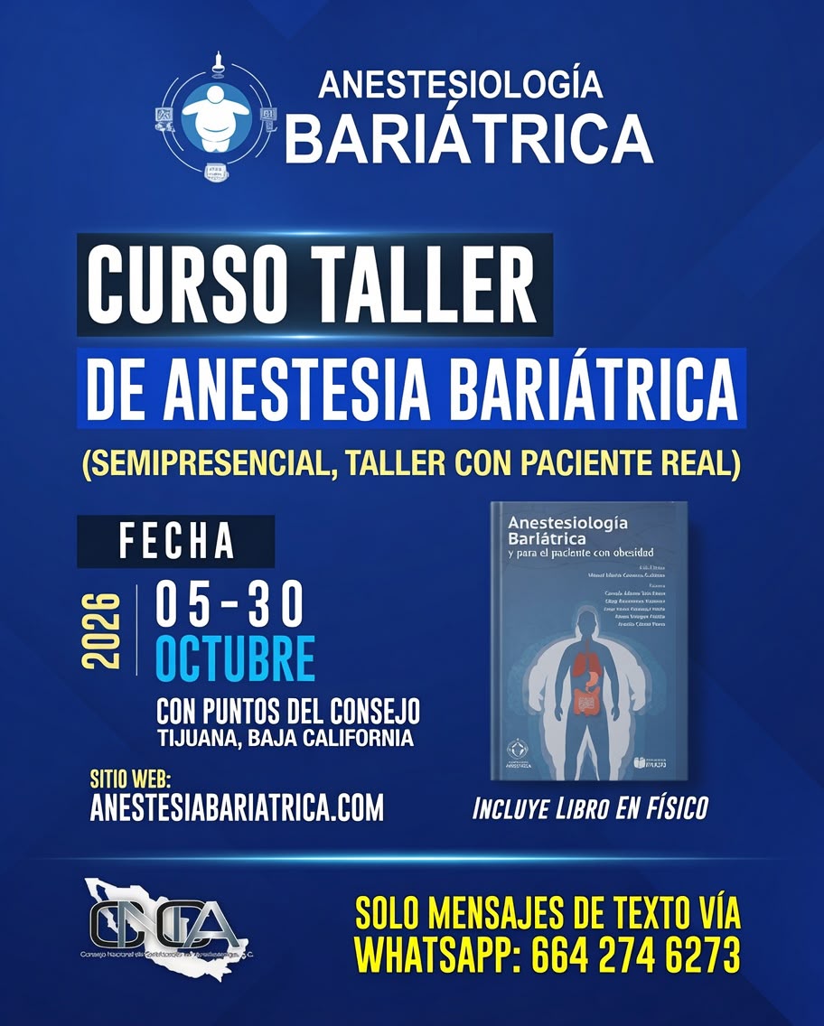Diplomado Anestesia Bariátrica
